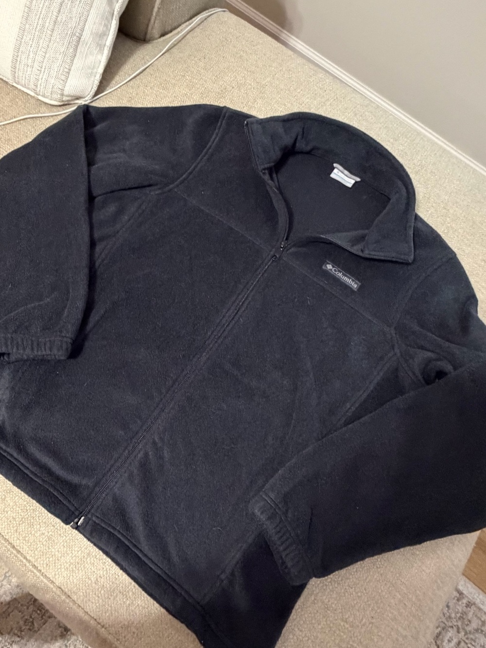 Columbia Men's Steens Mountain 2.0 Full Zip Fleece Jacket - Black - Size M